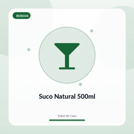 Suco Natural 500ml