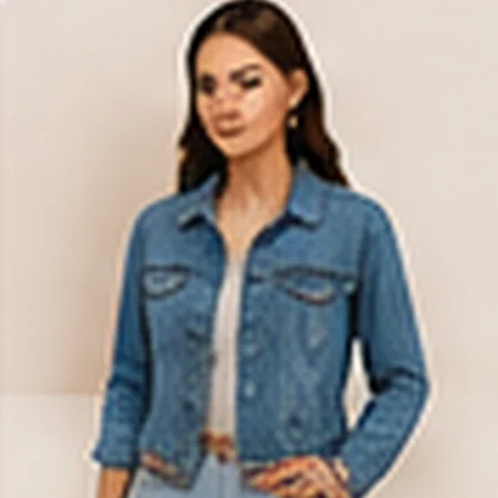 Jaqueta Jeans Feminina
